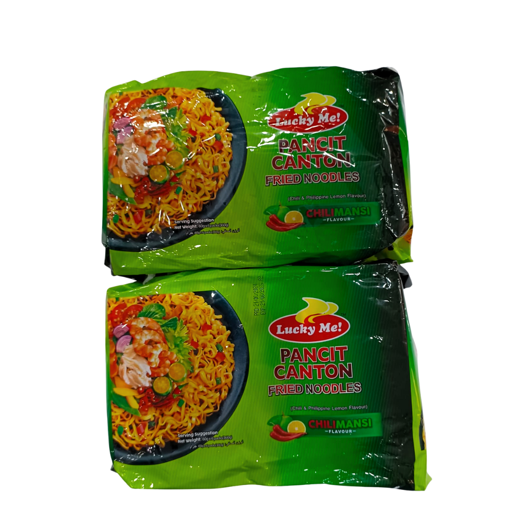 Promo - Lucky Me Pancit Canton Chilimansi (2 Packs)