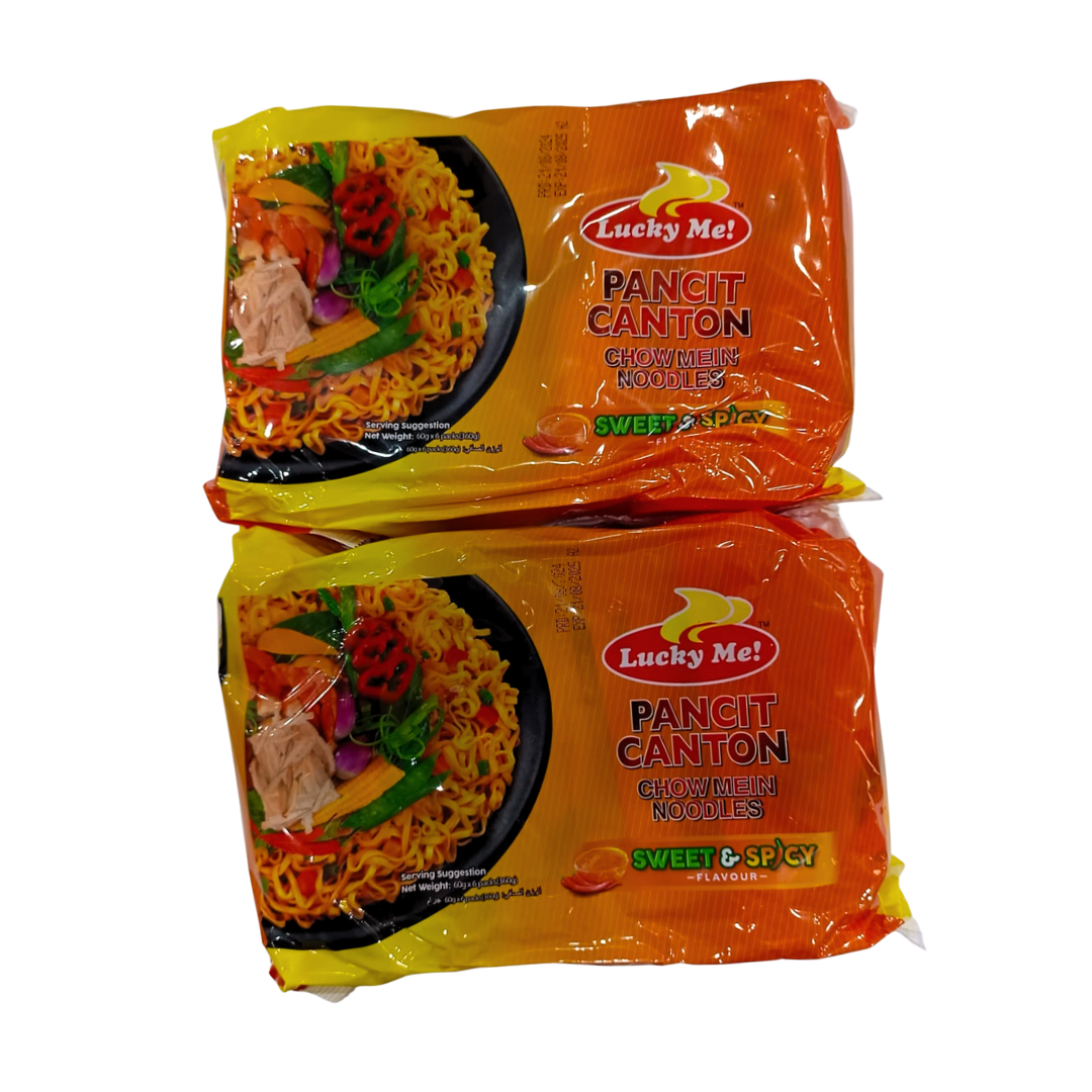 Promo - Lucky Me Pancit Canton Sweet &amp; Spicy (2 Packs)
