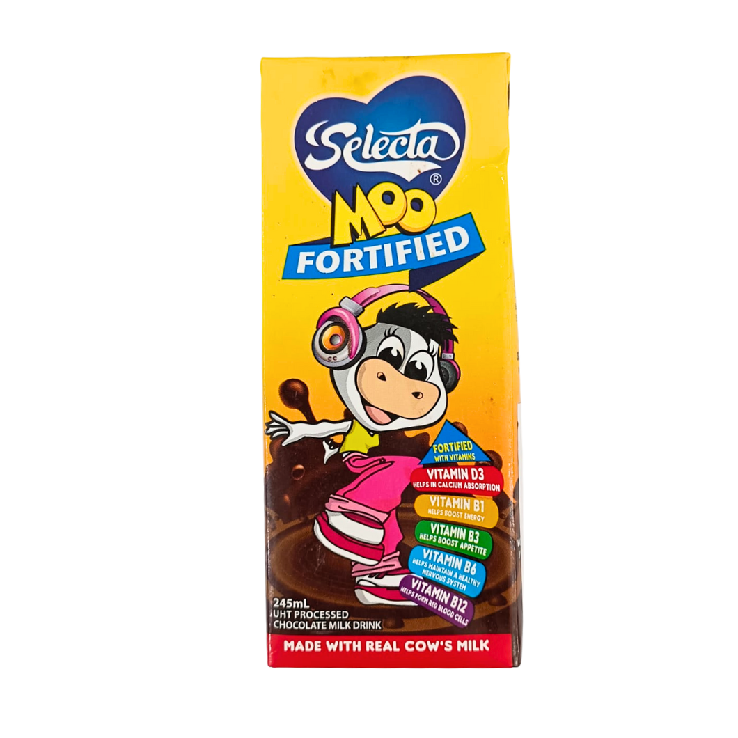 Selecta Moo Fortified Chocolate Milk 245ml