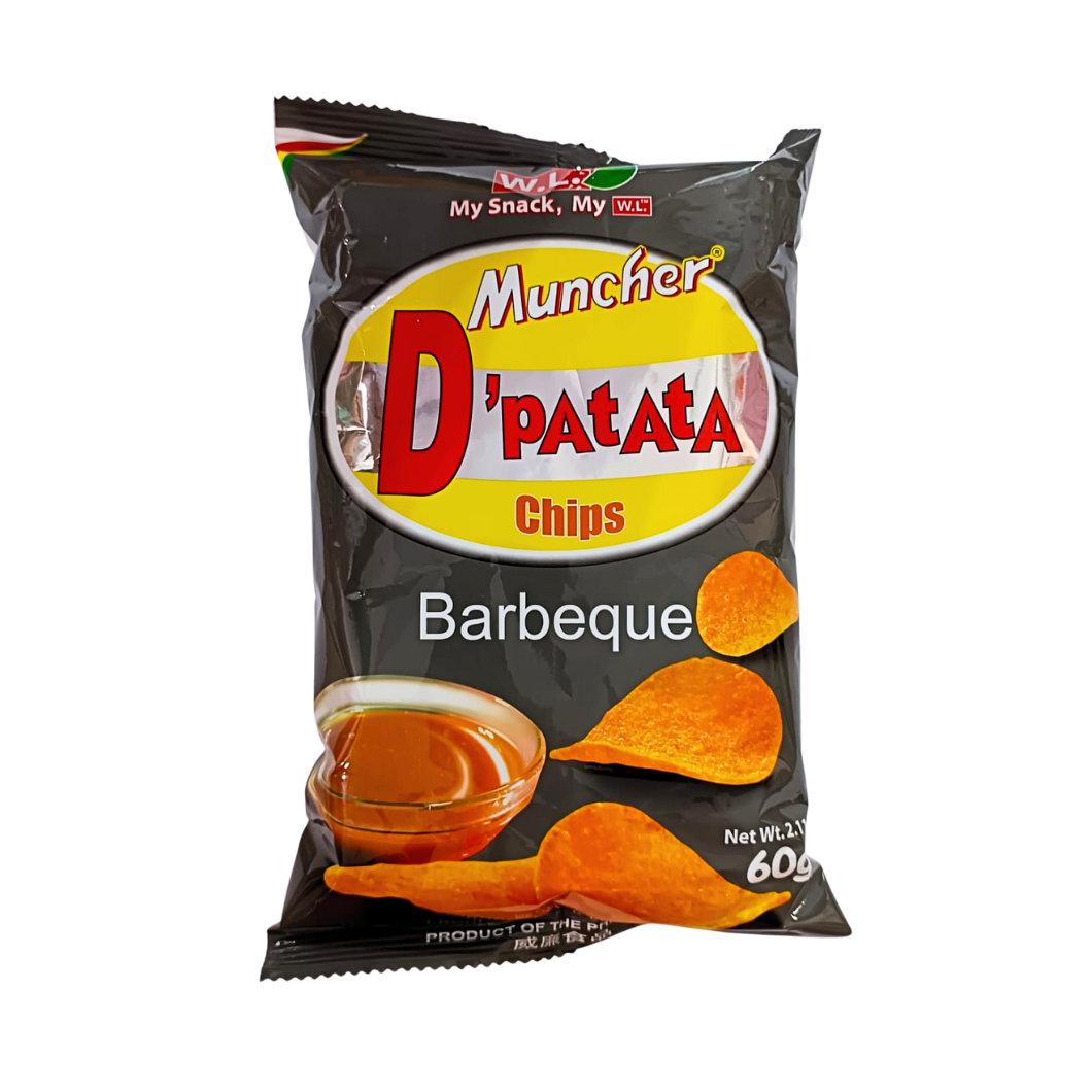 WL Muncher D&#39;Patata Chips BBQ 60g
