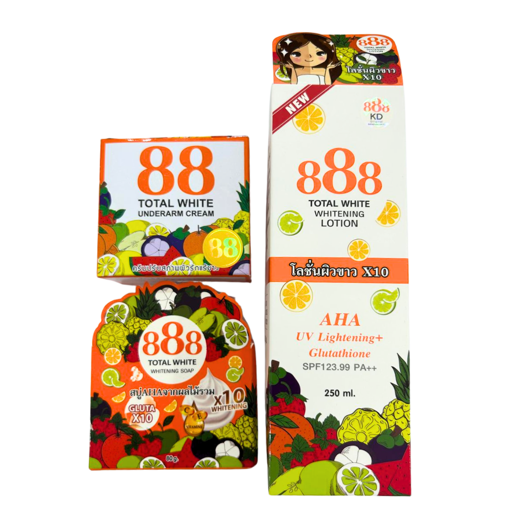 PROMO - 888 Underarm Cream + Lotion +Soap