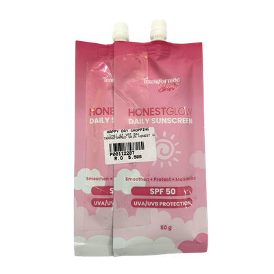 PROMO - Honest Glow SPF 50 2 pcs