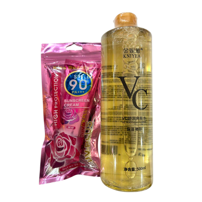 PROMO - Kniyea VC Toner + Vaseline SPF 90