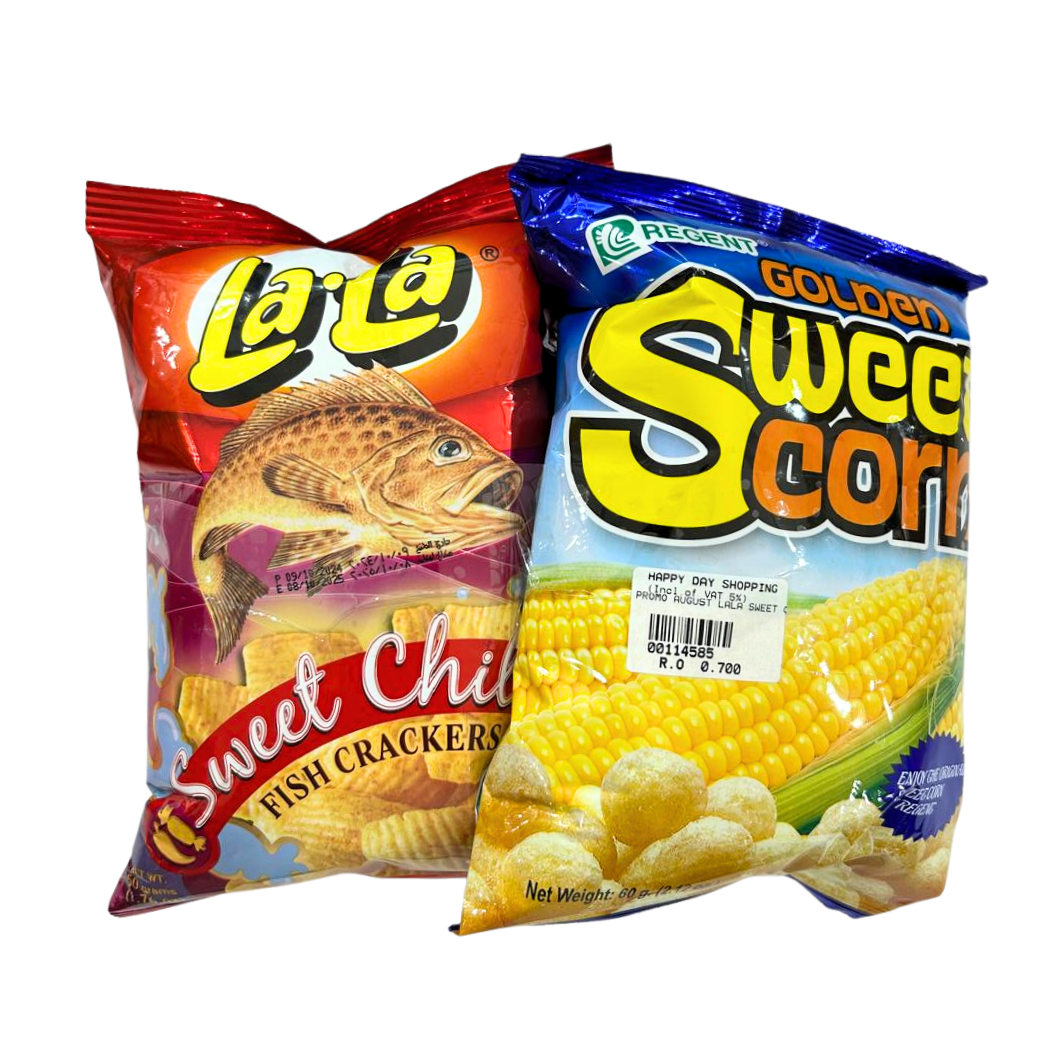 PROMO - Lala Sweet Chili + Golden Sweet Corn