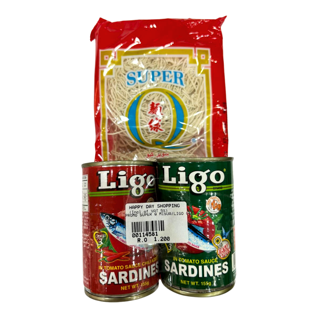 PROMO - Super Q Misua + Ligo Red and Green