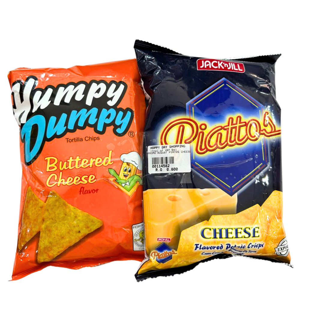 PROMO - Humpy Dumpy Cheese + Piattos Cheese