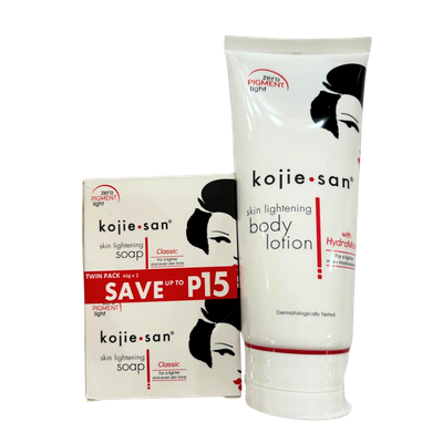 PROMO - Kojie San Soap + Lotion