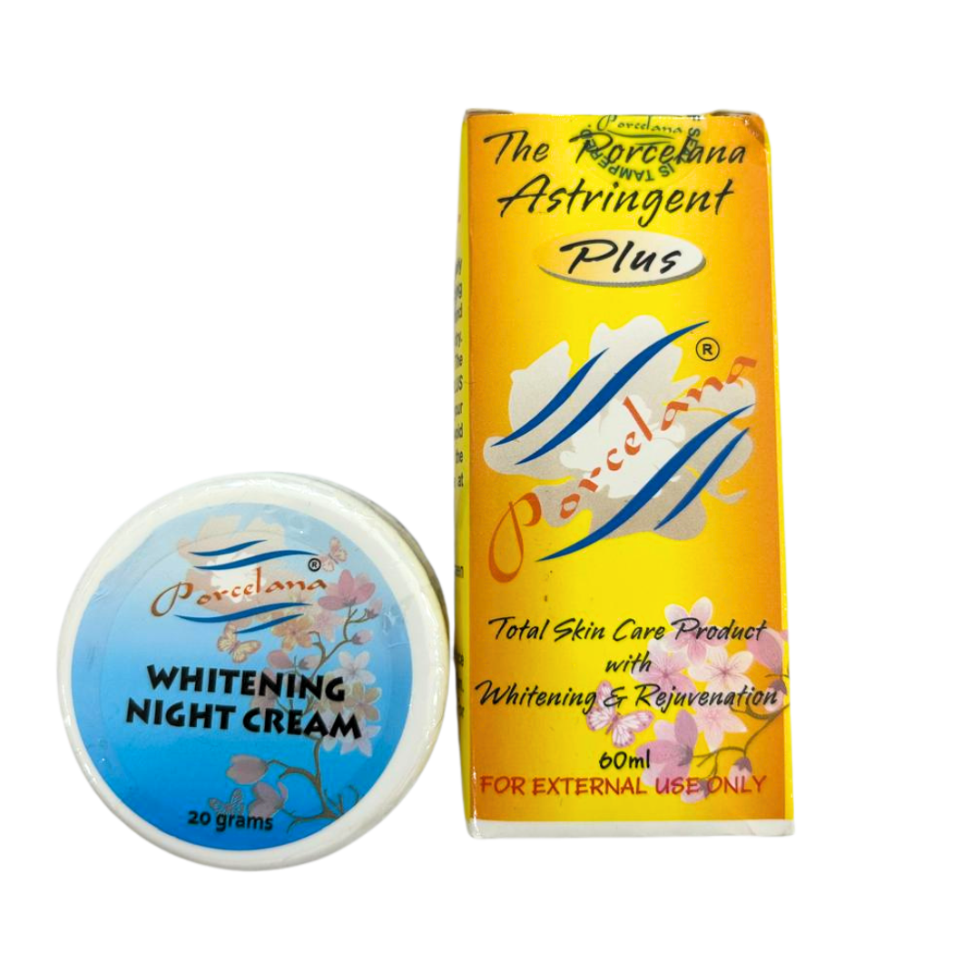 PROMO -Porcelana Night Cream + Toner