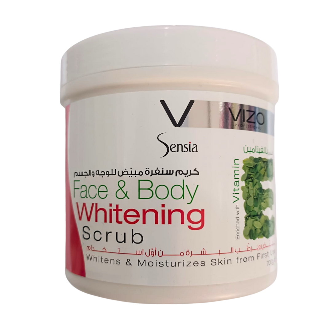 Vizo Sensia Face &amp; Body Whitening Scrub 700g