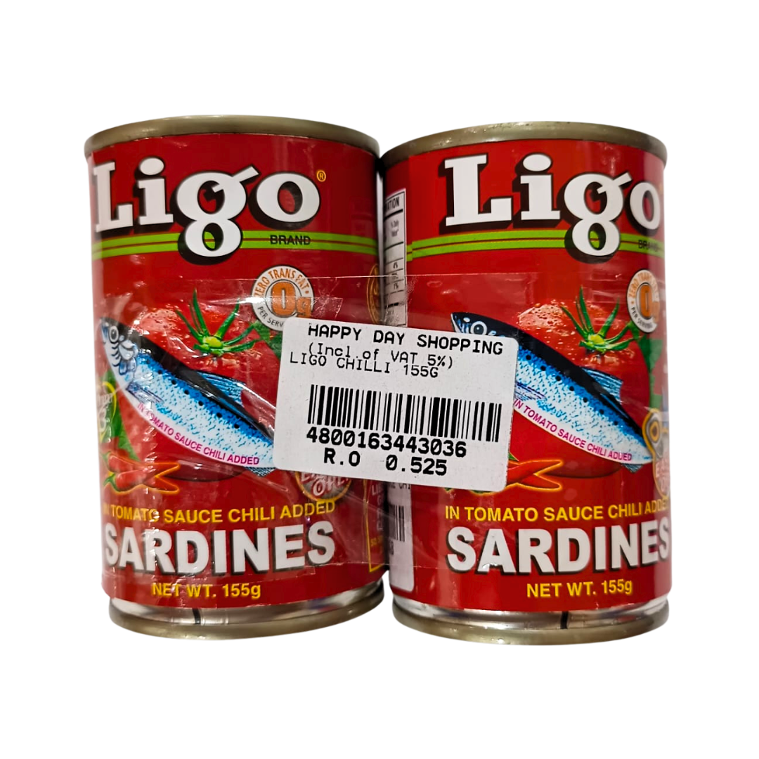 PROMO - Ligo Sardines Chili (2pc)