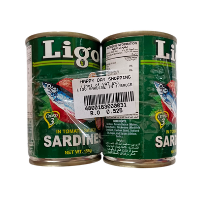 PROMO - Ligo Sardines Tomato (2pc)