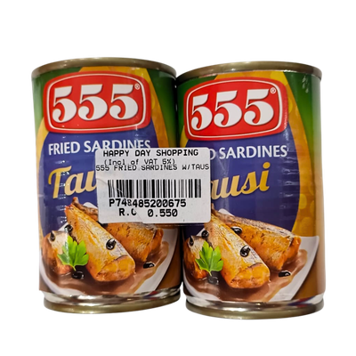 PROMO - 555 Fried Sardines Tausi (2pc)