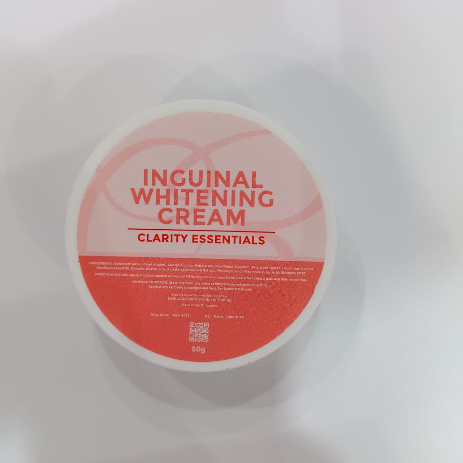 Inguinal Whitening Cream 50g