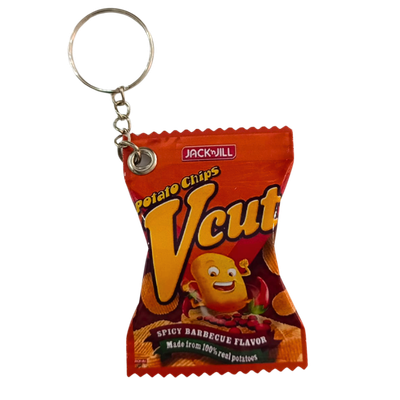 Keychain: Vcut (orange)