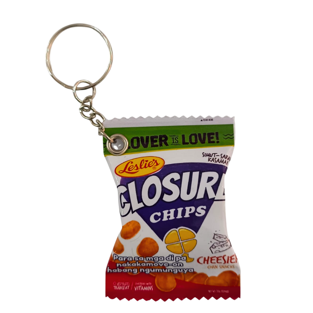 Keychain: Clover Closure Chips (MEME)