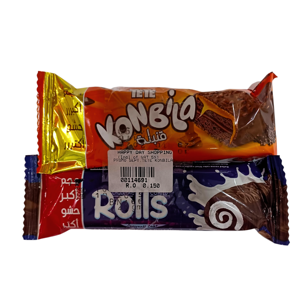&#39;PROMO - Tete Konbila Rolls + Wafer
