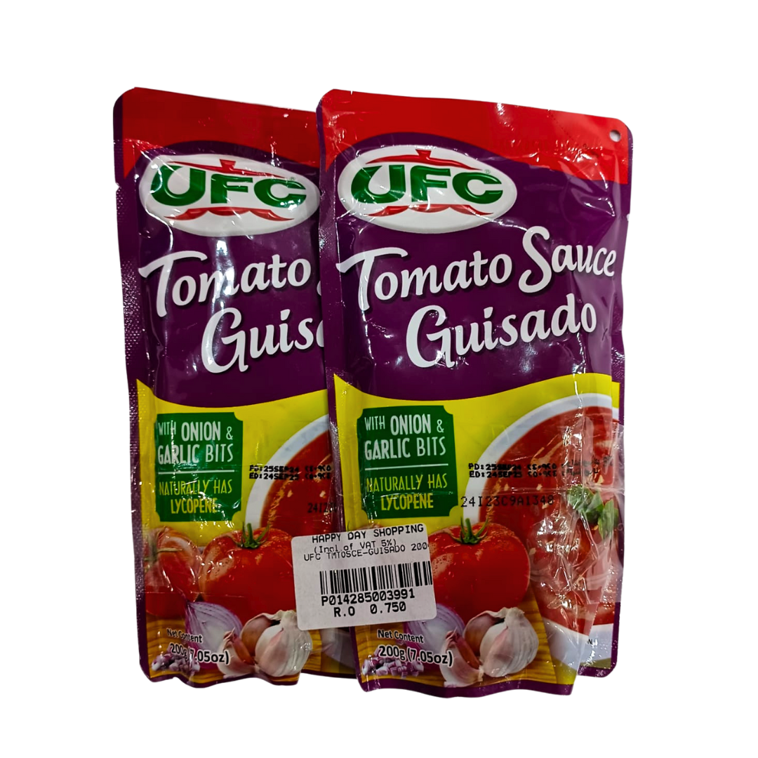 &#39;PROMO - UFC Tomato Sauce Guisado 200g x2