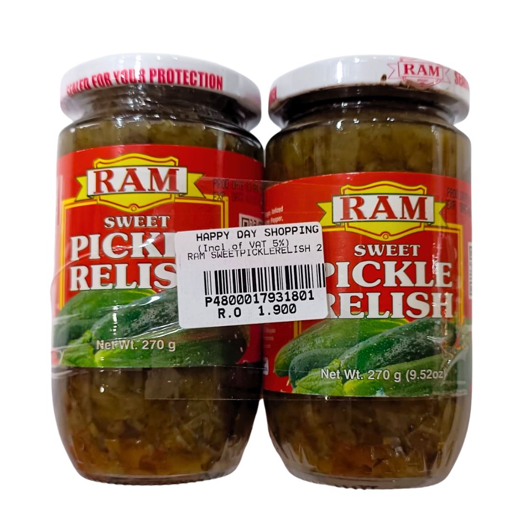 &#39;PROMO - Ram Sweet Pickle Relish 270g x2