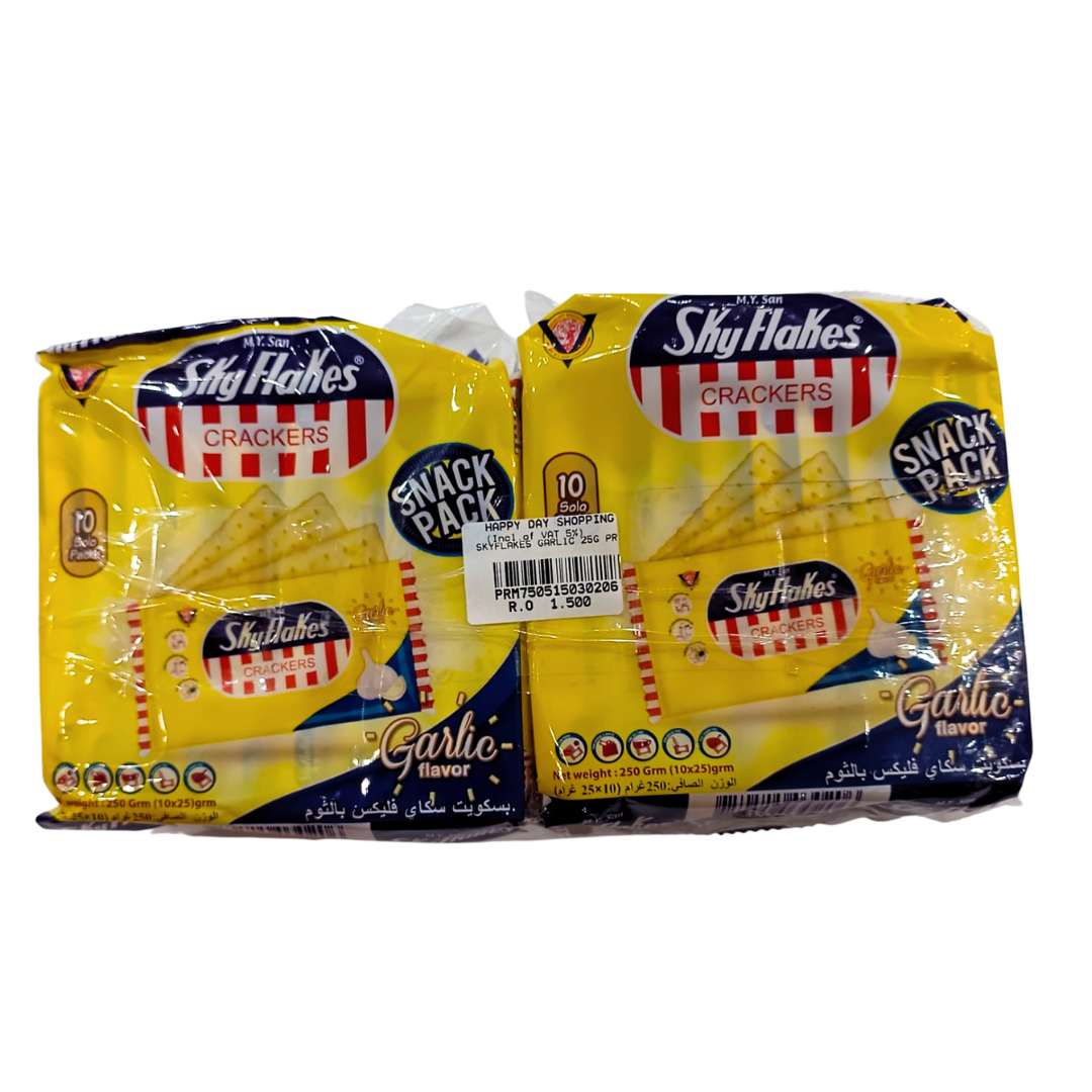 &#39;PROMO - Skyflakes Garlic Biscuit x2