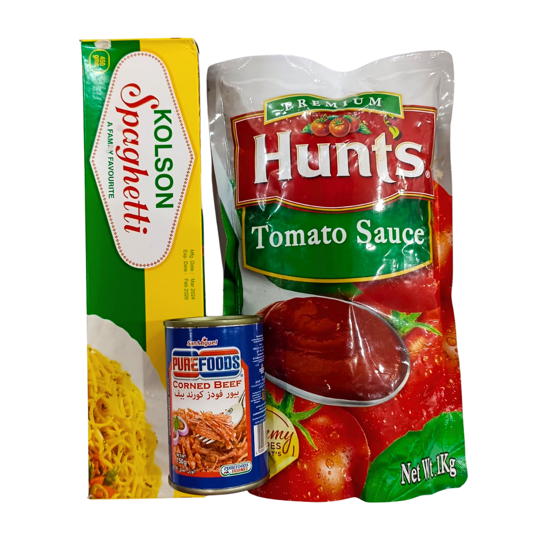 &#39;PROMO - Spaghetti Set + Cornedbeef