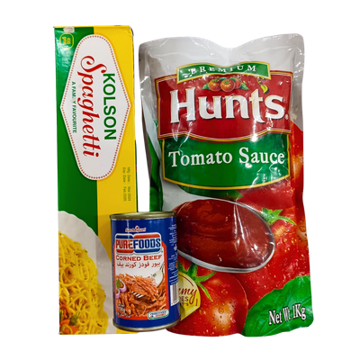 &#39;PROMO - Spaghetti Set + Cornedbeef