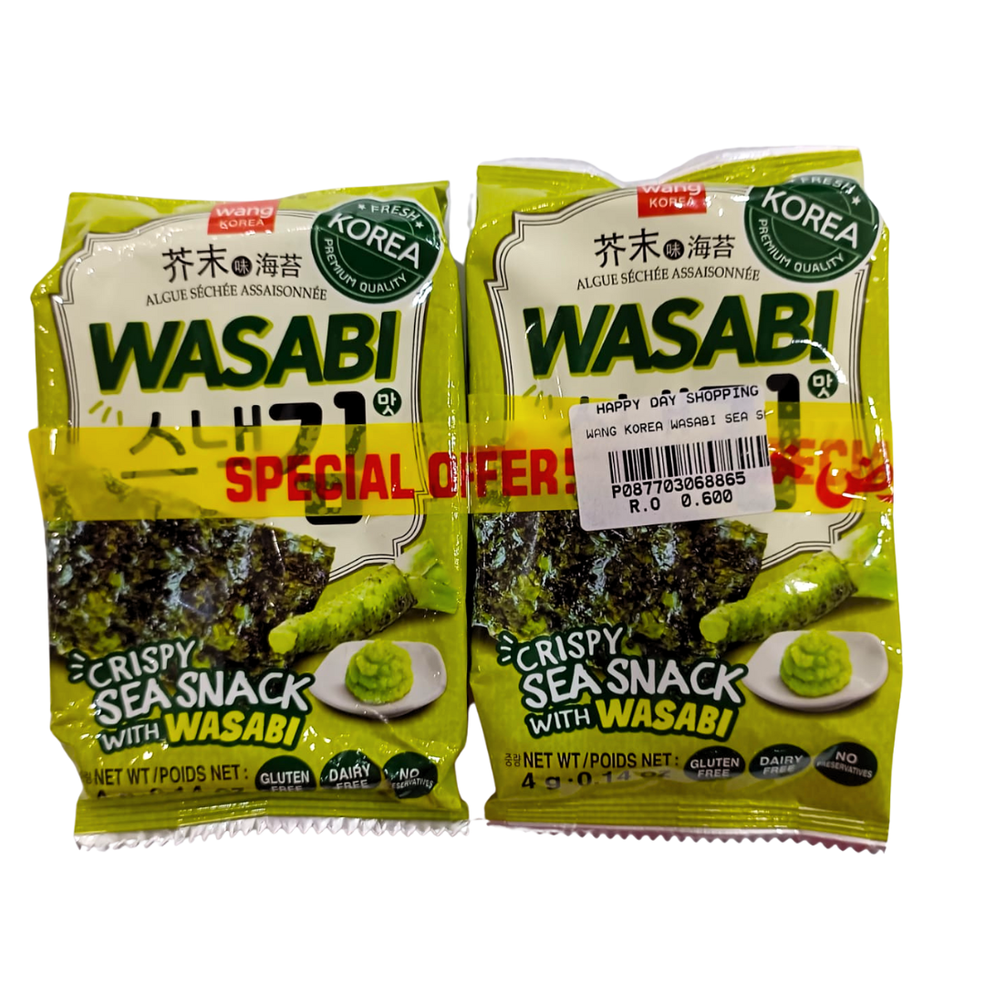 &#39;PROMO - Wasabi Sea Snack Wasabi x2