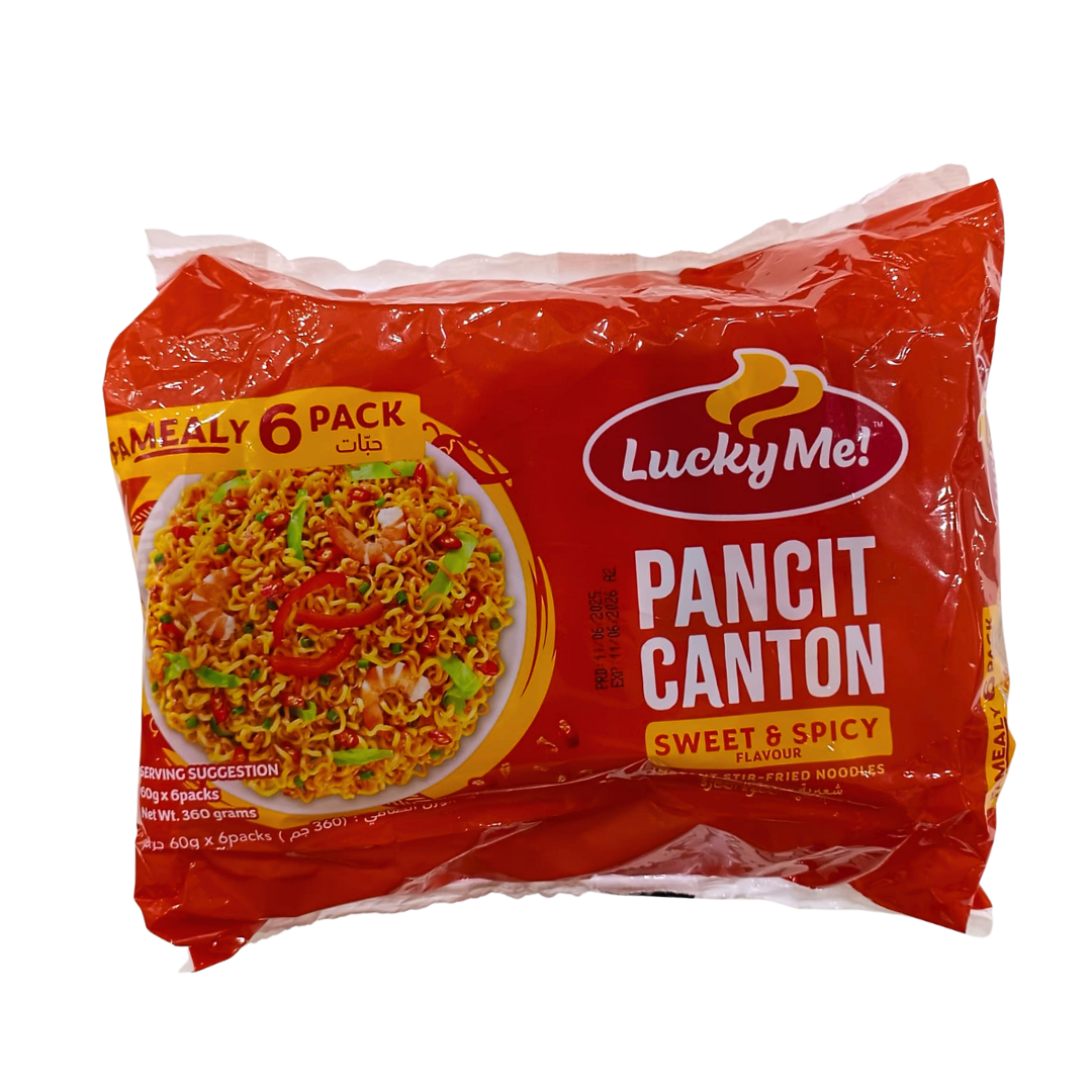 Lucky Me Pancit Canton Sweet&amp;Spicy (6pcs)