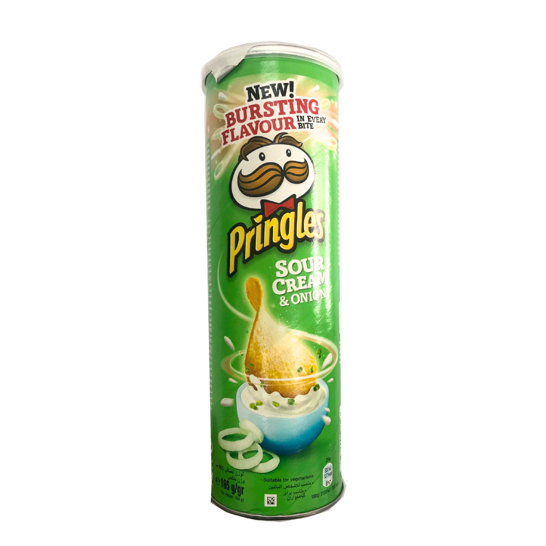Pringles Sour Cream &amp; Onion 165g