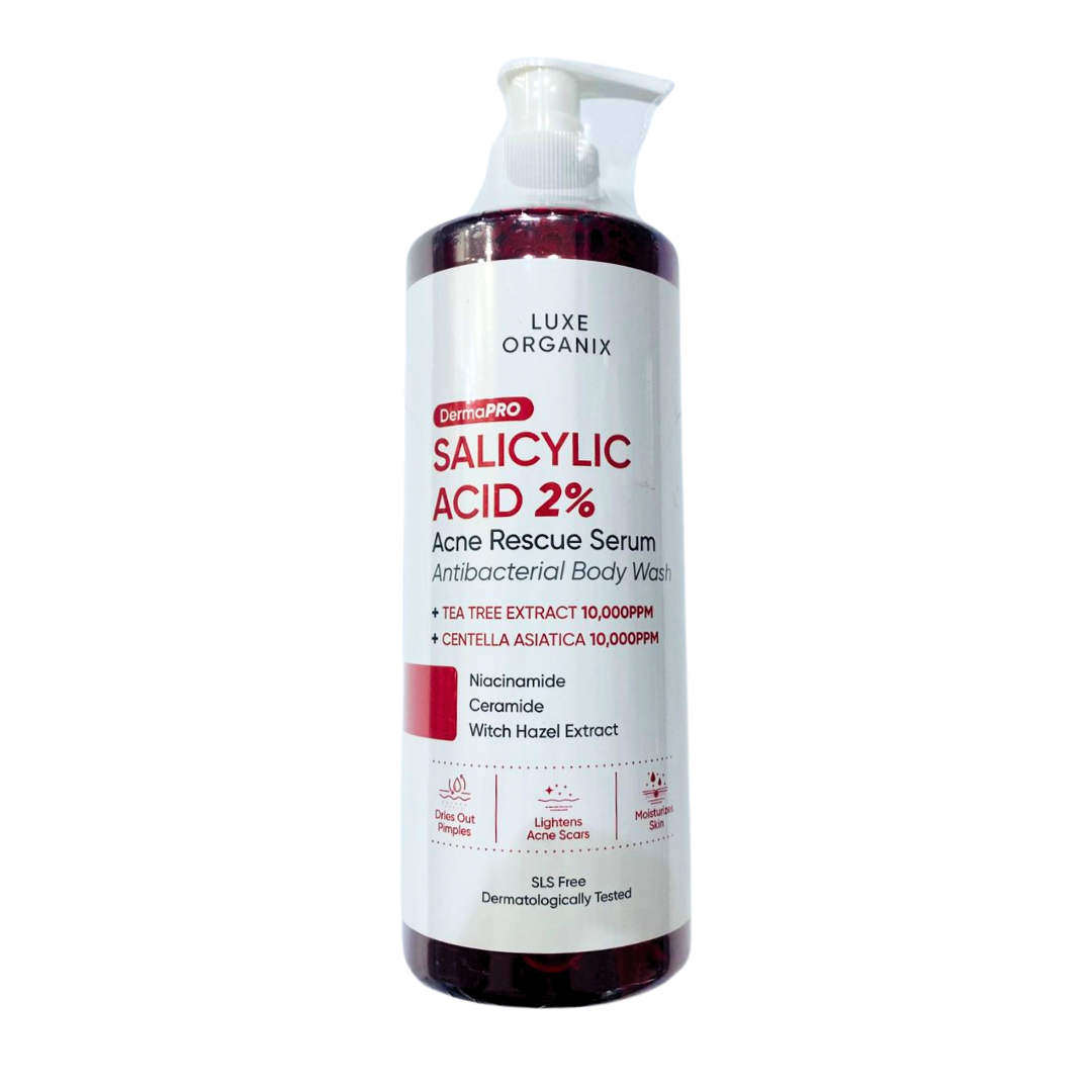 Luxe Organix Acne Rescue Serum Body Wash