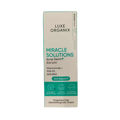 Luxe Organix Miracle Solutions Acne Serum 30ml