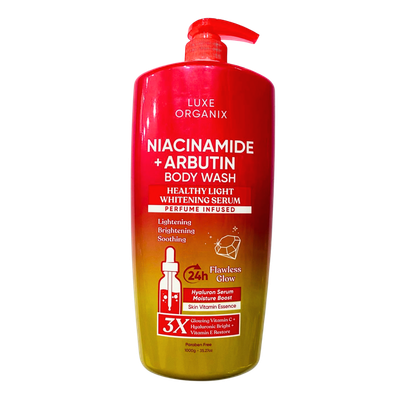Luxe Organix Niacinamide + Arbutin Body Wash 1000g