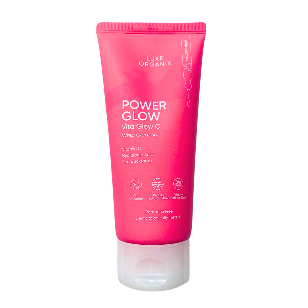 Luxe Organix Power Glow Whip Cleanser