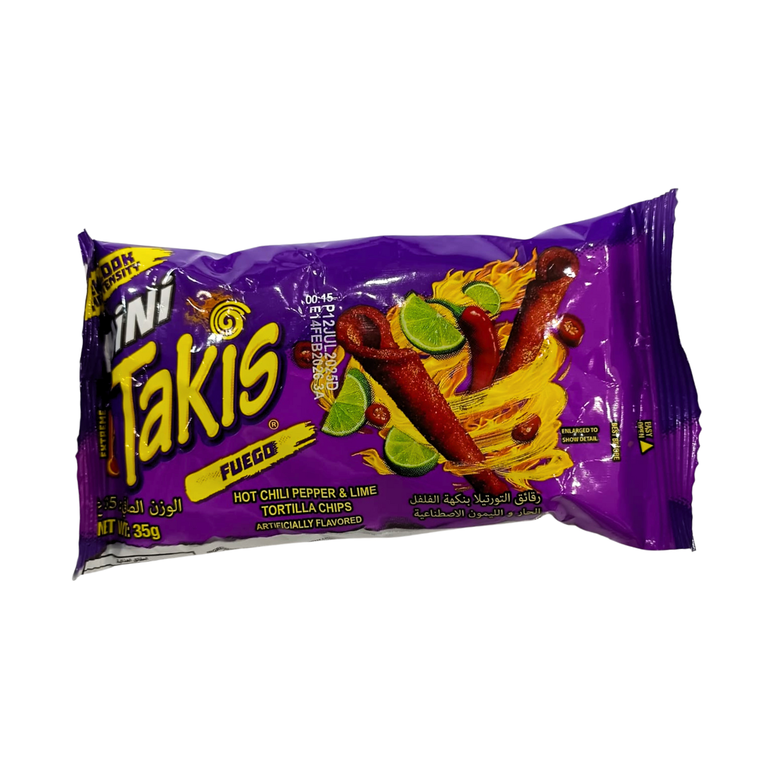 Takis Fuego Hot Chili Pepper &amp; Lime