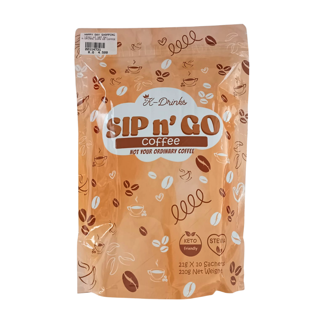K-Drinks Sip n Go Coffee (10 Sachets)