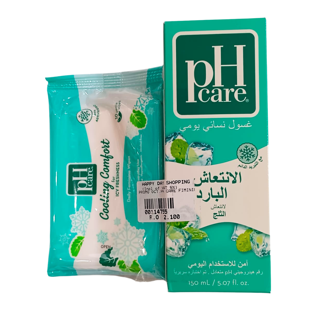 &#39;PROMO - PH Care Icy Freshness Feminine Wash + Wipes