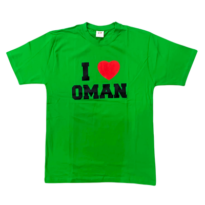 I love Oman Tshirt - Green