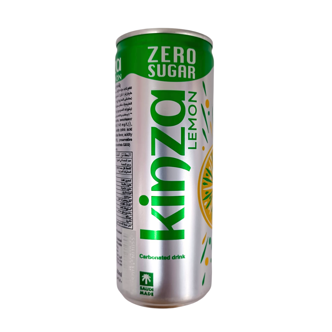 Kinza Zero Sugar Lemon 250ml