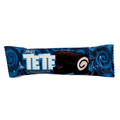 Tete Rolls chocolate and vanilla cream 100g