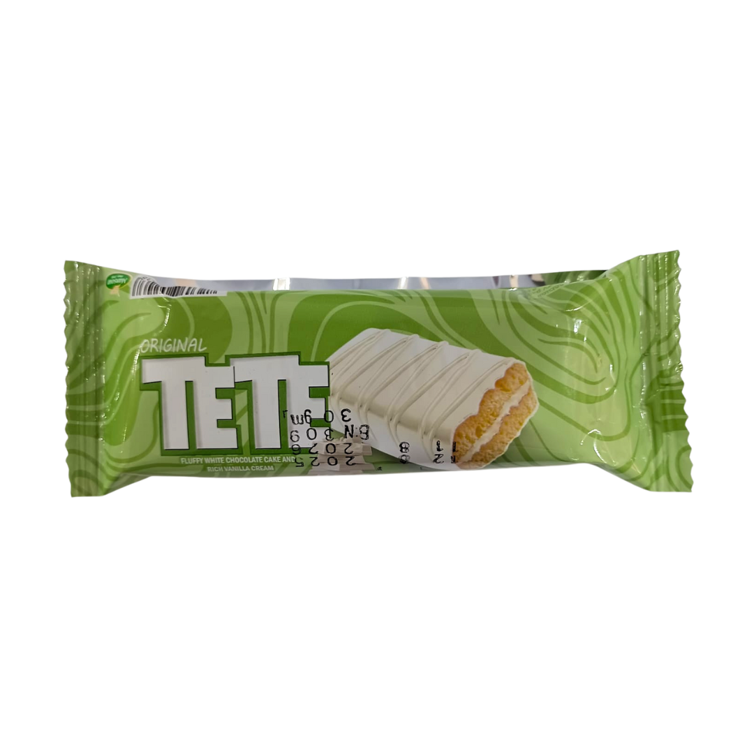 Tete Original White Chocolate with Vanilla Cake 100g
