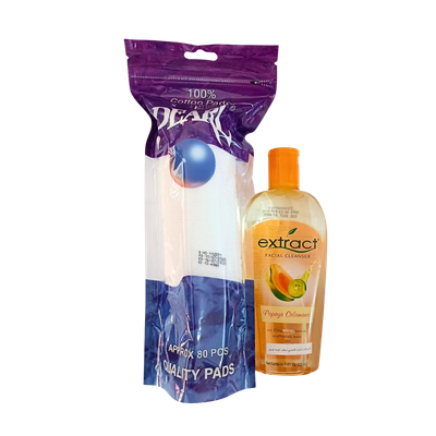Promo - Extract Papaya Cleaner + Cotton
