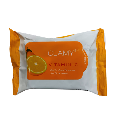 Clamy Vitamin C (Makeup Wipes) 25wipes