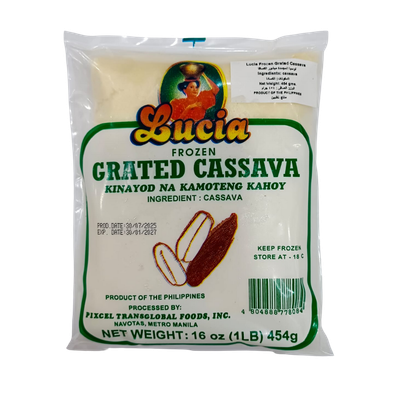 Lucia Frozen Grated Cassava 454g