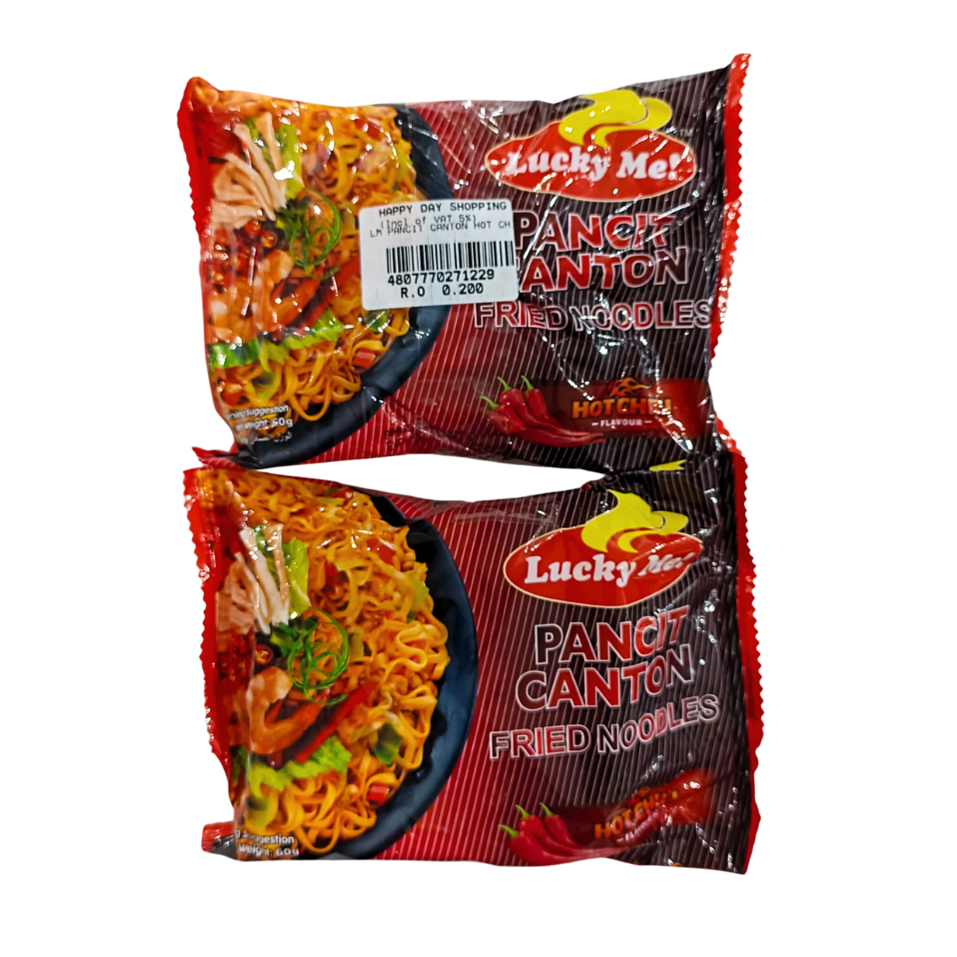 PROMO - Lucky Me Pancit Canton Hot Chili (2pcs - Pcs)