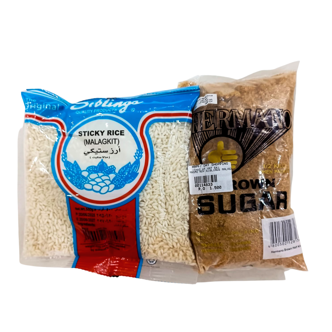 PROMO - Siblings Sticky Rice + Hermano Brown Sugar