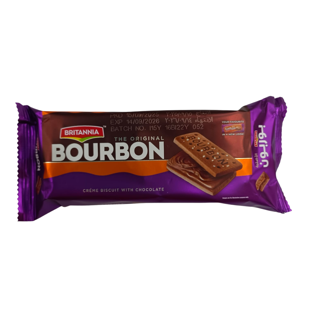 Britannia Bourbon Creme Biscuit with Choco 100g
