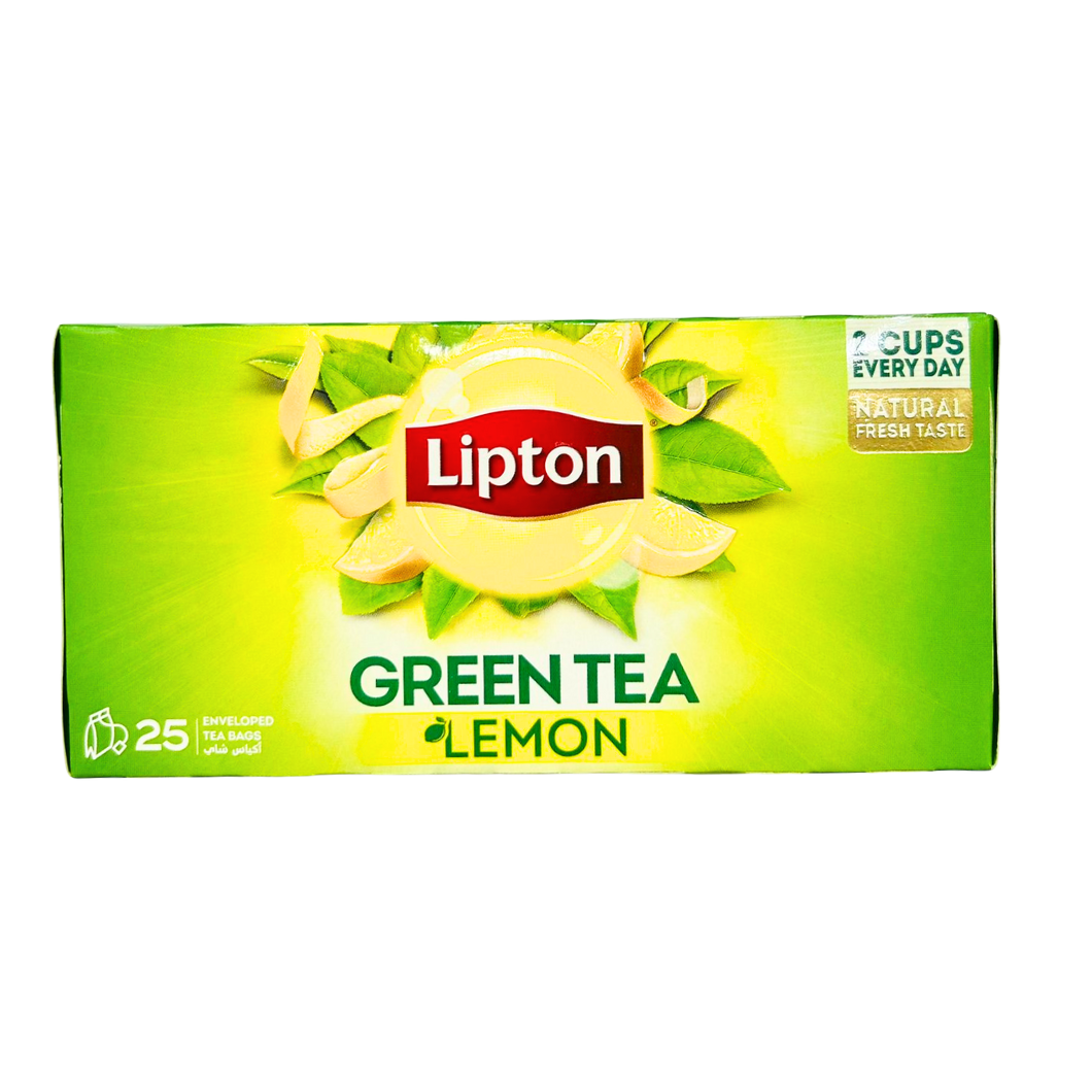 Lipton Greentea Lemon (25 bags)