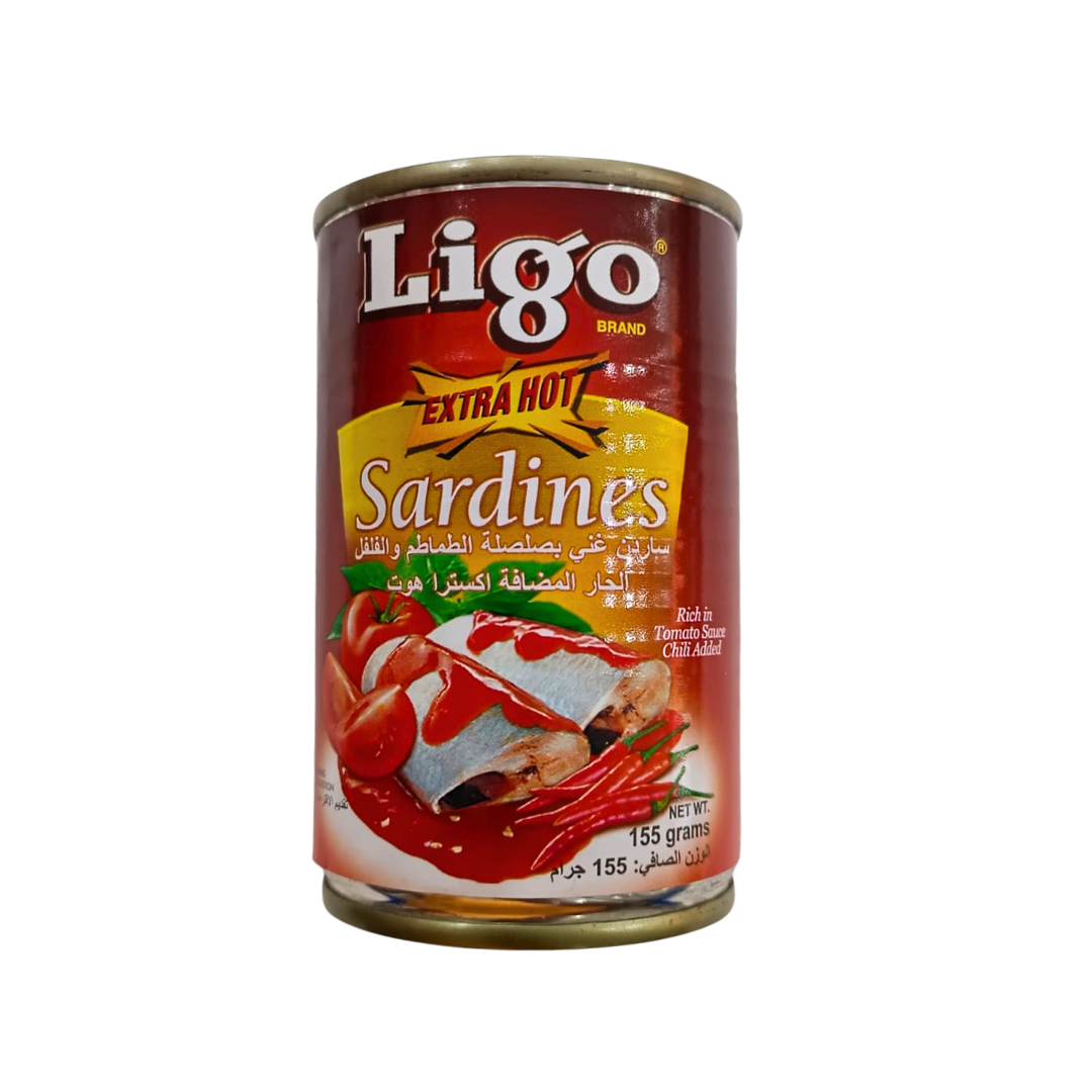 Ligo Sardines (Extra Hot) 155g