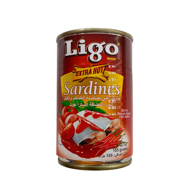 Ligo Sardines (Extra Hot) 155g