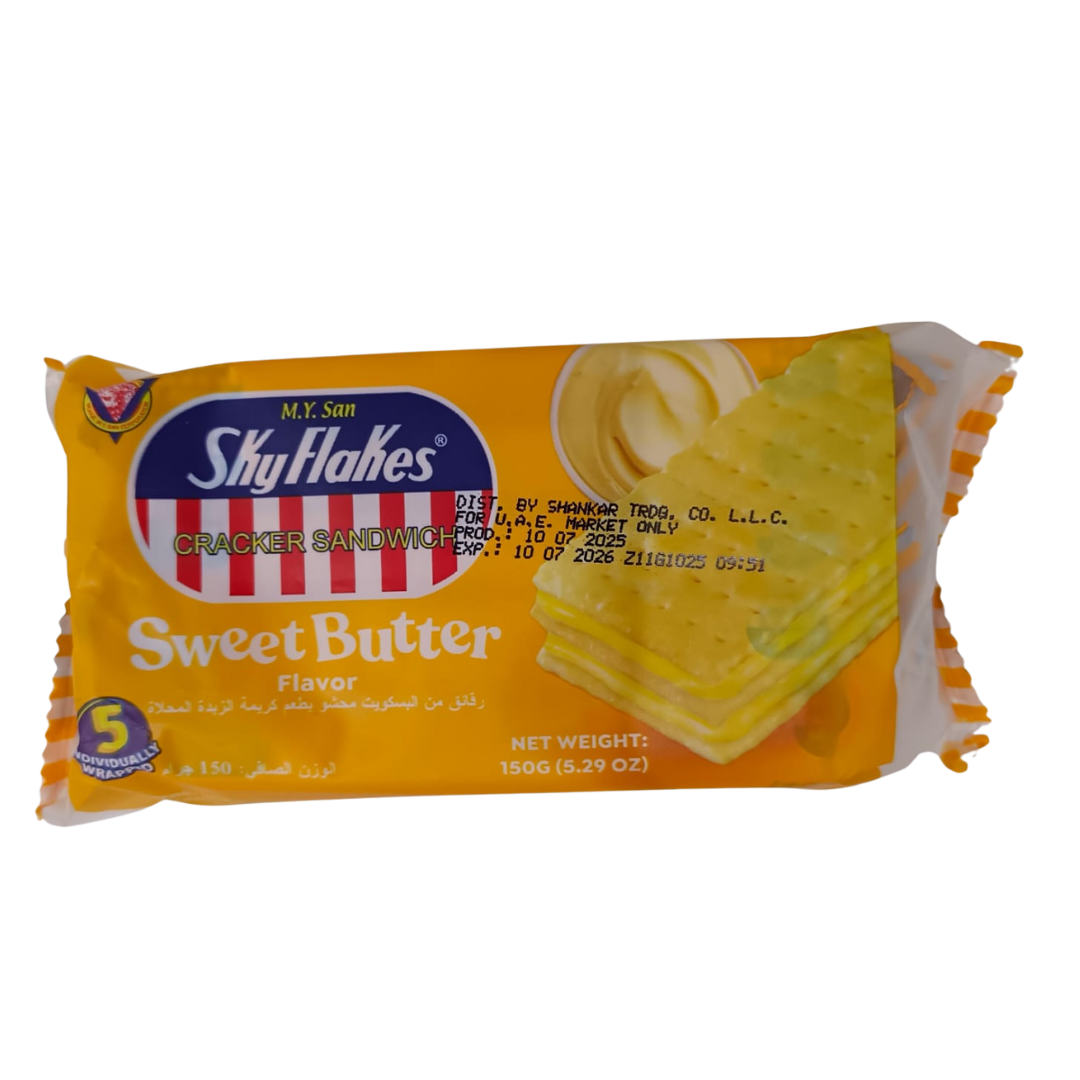Skyflakes Sweet Butter Cracker 150g