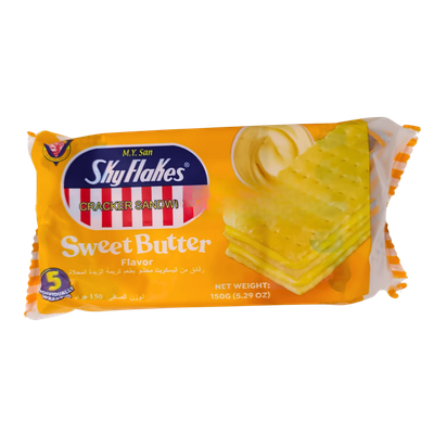 Skyflakes Sweet Butter Cracker 150g